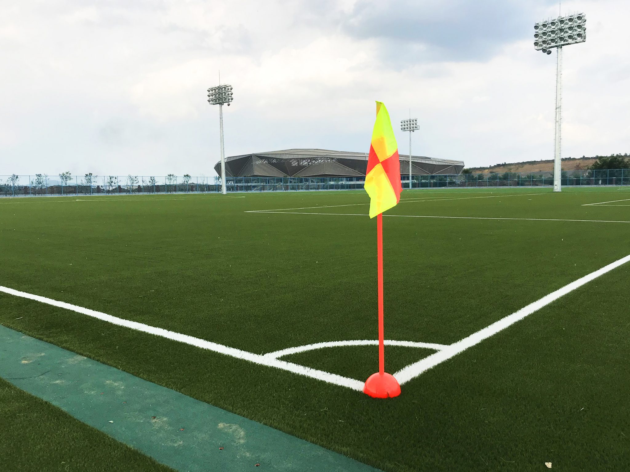 CCGrass artificial grass factory FIFA quality pro football field Dalian Youth Football Training Base No.1 Venue