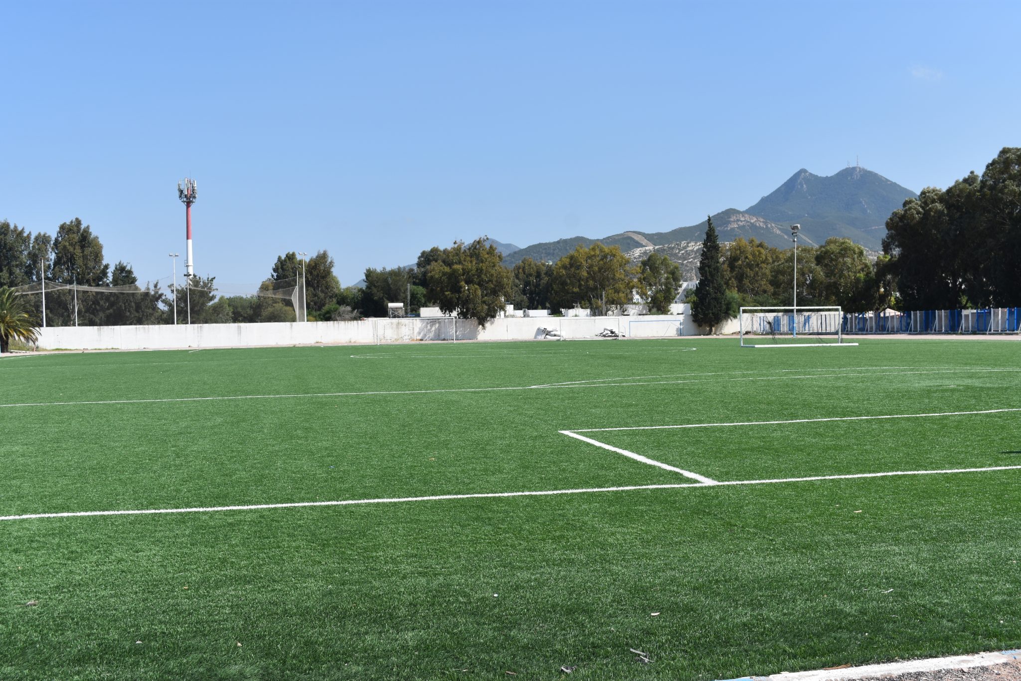 CCGrass artificial grass factory FIFA quality football field Municipal Ezzahra TUNIGOAL