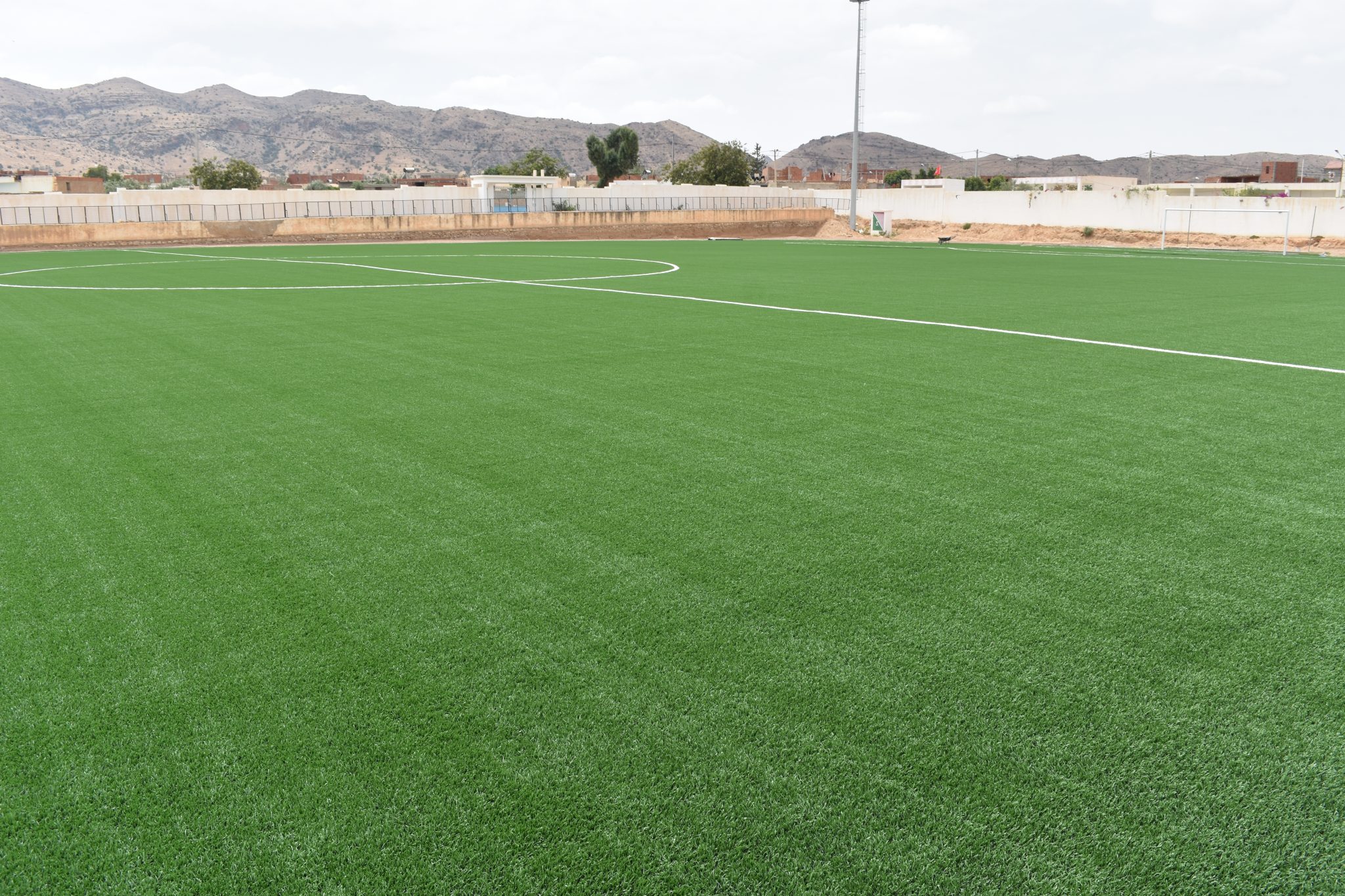 CCGrass artificial grass factory FIFA quality pro football field Municipal Nasrallah TUNIGOAL