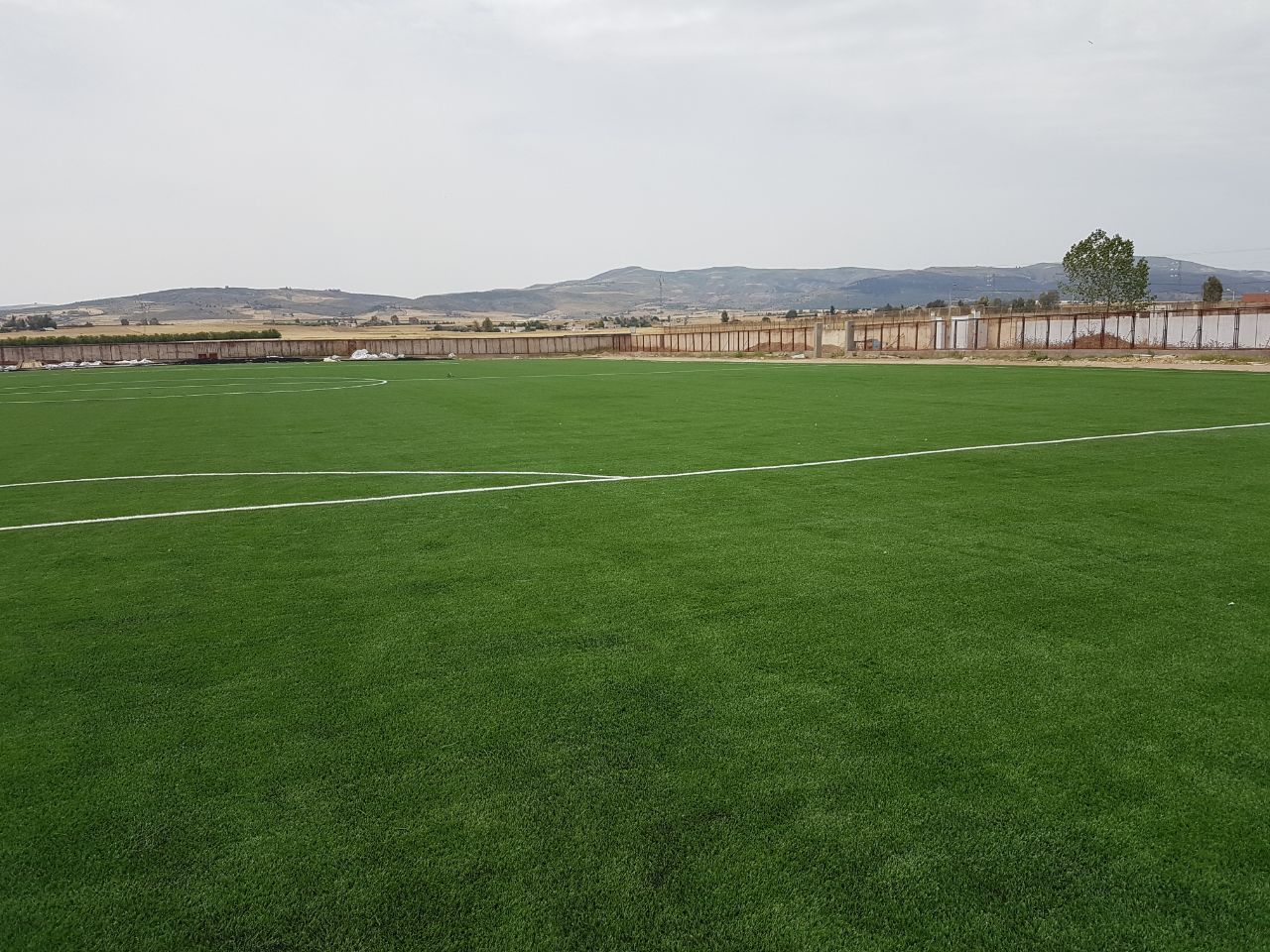 CCGrass artificial grass factory FIFA quality football field Municipal Oued Mliz TUNIGOAL