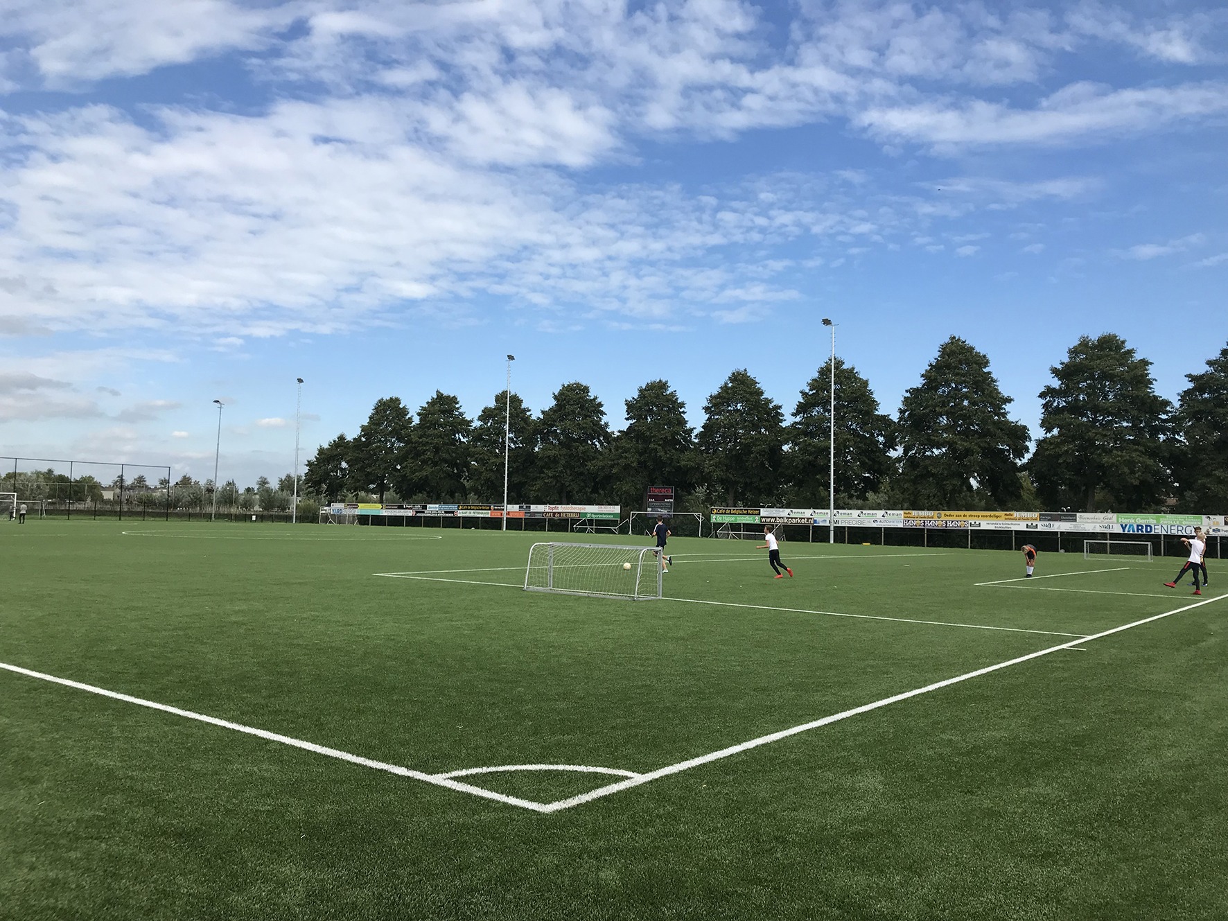 CCGrass artificial grass factory FIFA quality pro football field Sportpark Jo van Marle-ZAC-Netherlands