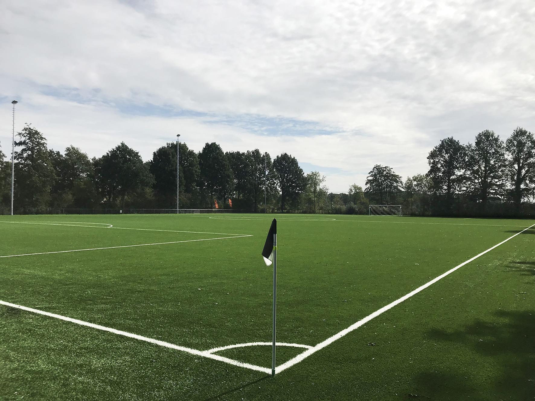 CCGrass artificial grass factory FIFA quality pro football field Sportpark Vegtlust Field 2-Netherlands