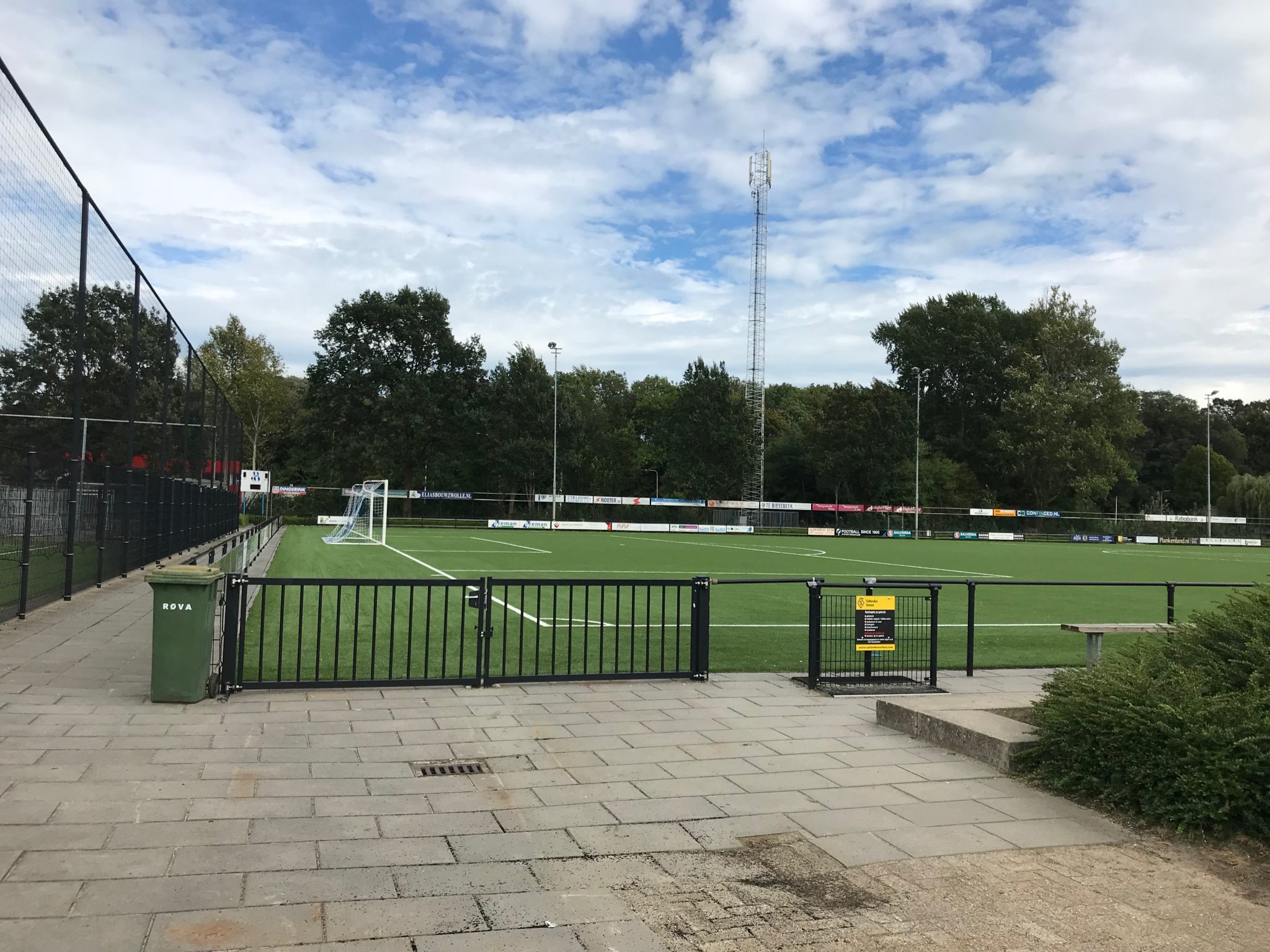 CCGrass artificial grass factory FIFA quality pro football field Sportpark de siggels