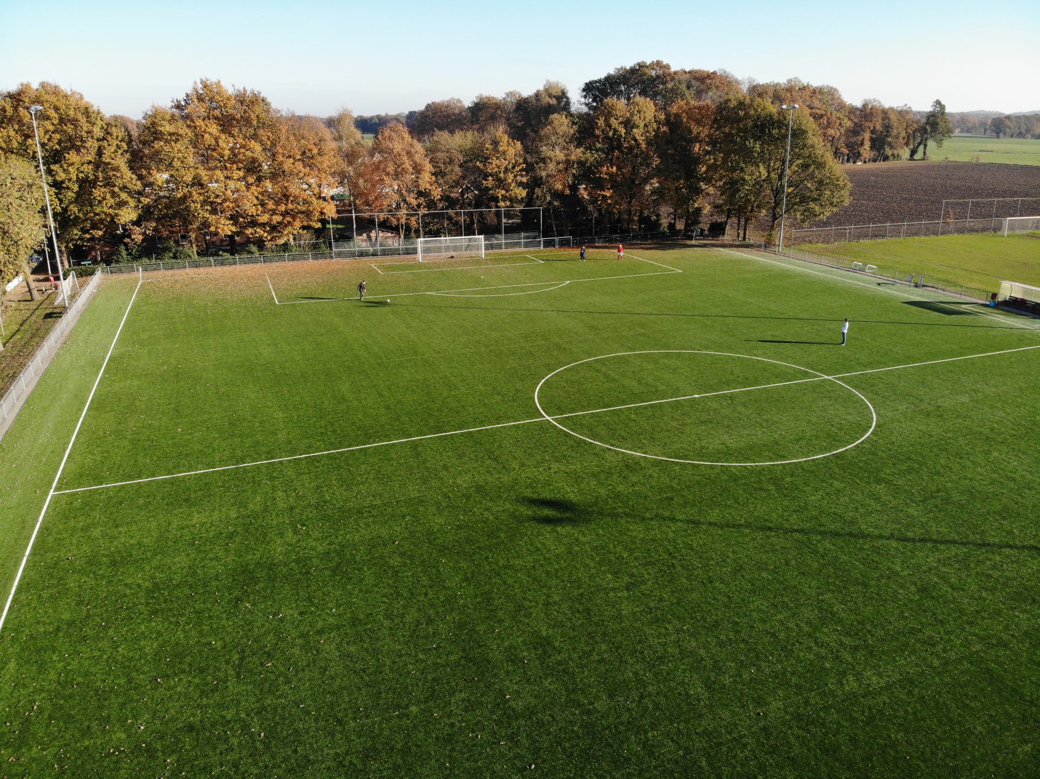 CCGrass artificial grass factory FIFA quality pro football field Sportpark het Maalland