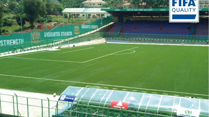 CCGrass successfully updates FIFA Quality pitch for the St. Mary’s Stadium in Uganda