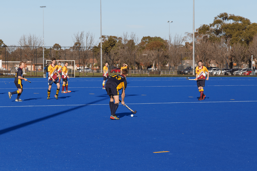 CCGrass pitch at Shepparton Hockey Grounds in Victoria, Australia