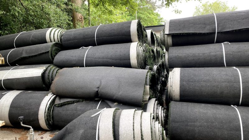 Recycling within the artificial grass industry