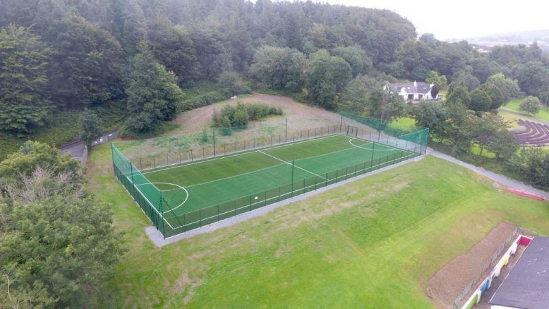 New 3G pitch at Avoca NS in Co. Wicklow